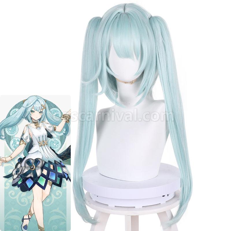 Genshin Impact Faruzan Cosplay Wigs coscarnival01111849