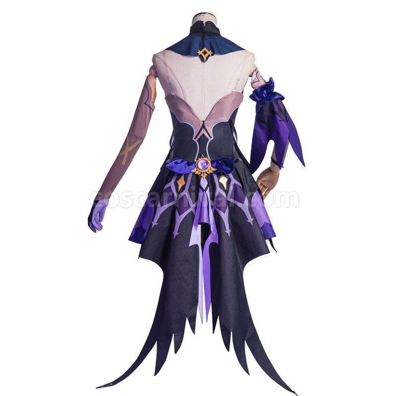 Genshin Impact Fischl Full set Cosplay Costumes coscarnival011113174