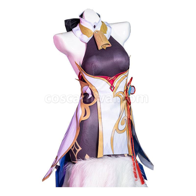 Genshin Impact Ganyu Fullset Cosplay Costume coscarnival011110189