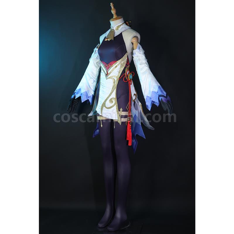 Genshin Impact Ganyu Fullset Cosplay Costumes coscarnival011112765