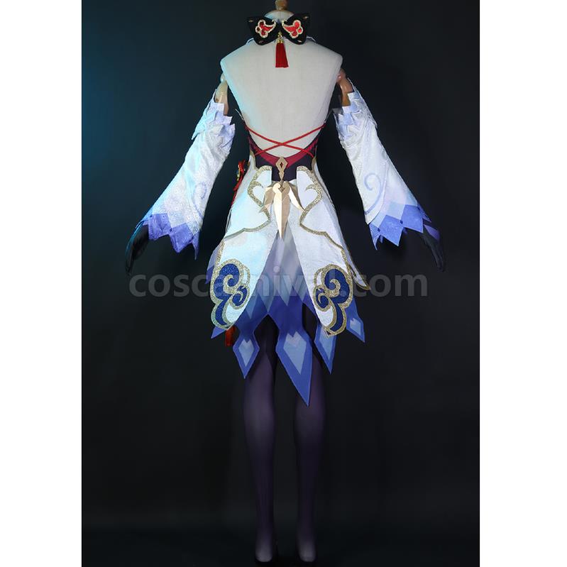 Genshin Impact Ganyu Fullset Cosplay Costumes coscarnival011112782