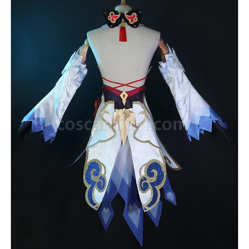 Genshin Impact Ganyu Fullset Cosplay Costumes coscarnival011112807