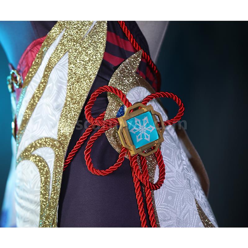 Genshin Impact Ganyu Fullset Cosplay Costumes coscarnival011112854