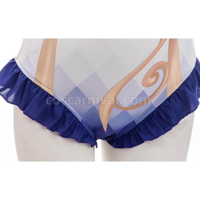 Genshin Impact Ganyu Swimsuit Cosplay Costumes coscarnival01116696