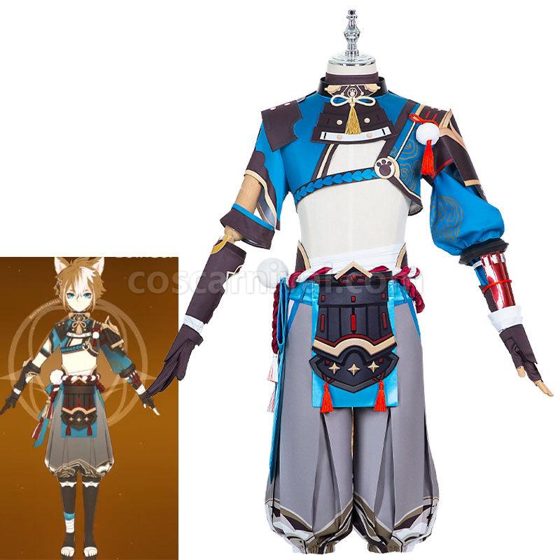 Genshin Impact Gorou Cosplay Costumes coscarnival01118904