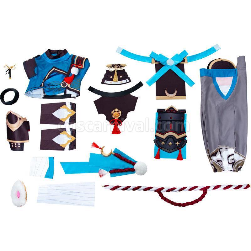 Genshin Impact Gorou Cosplay Costumes coscarnival01118941