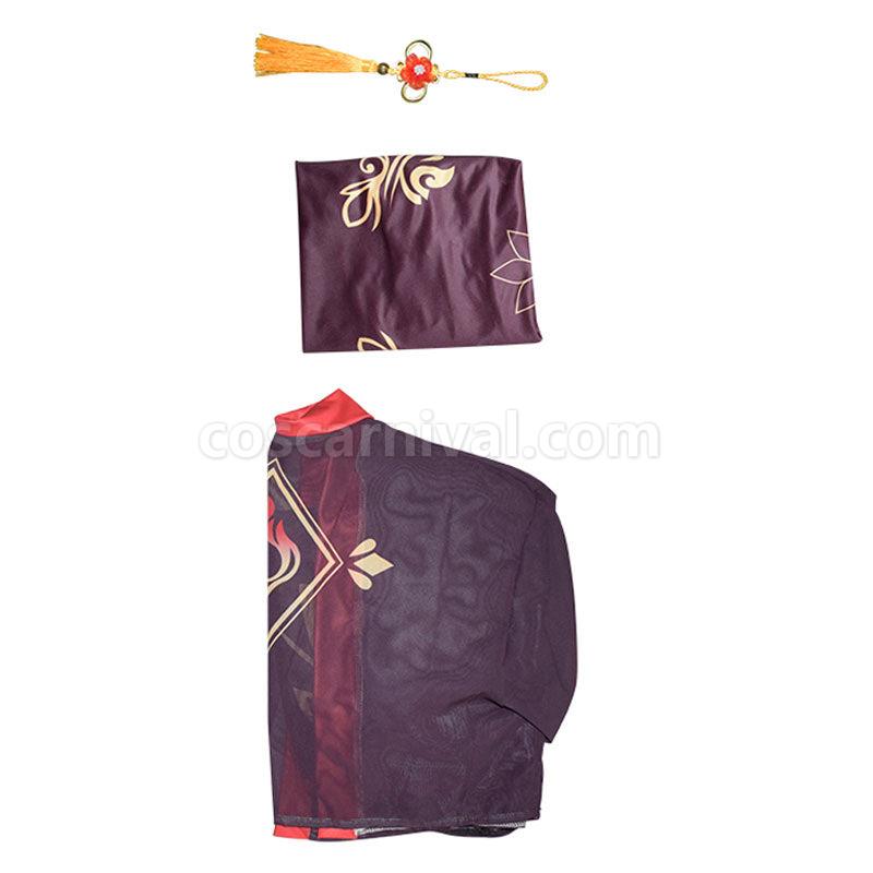 Genshin Impact Hu Tao Swimsuit Cosplay Costumes coscarnival01115699
