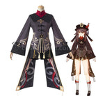 Genshin Impact HuTao Fullset Cosplay Costumes coscarnival011112233