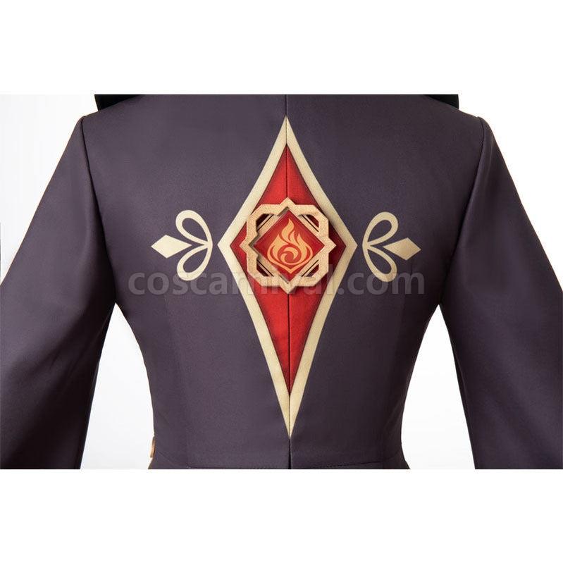 Genshin Impact HuTao Fullset Cosplay Costumes coscarnival011112259