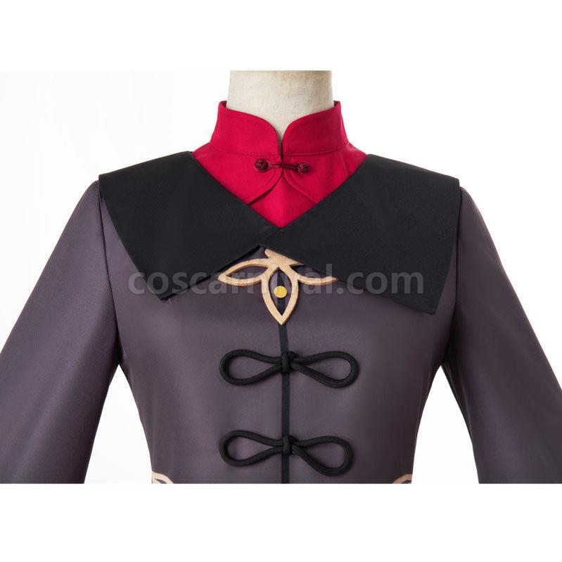 Genshin Impact HuTao Fullset Cosplay Costumes coscarnival011112265