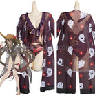Genshin Impact HuTao Swimsuit Cosplay Costumes coscarnival01115324