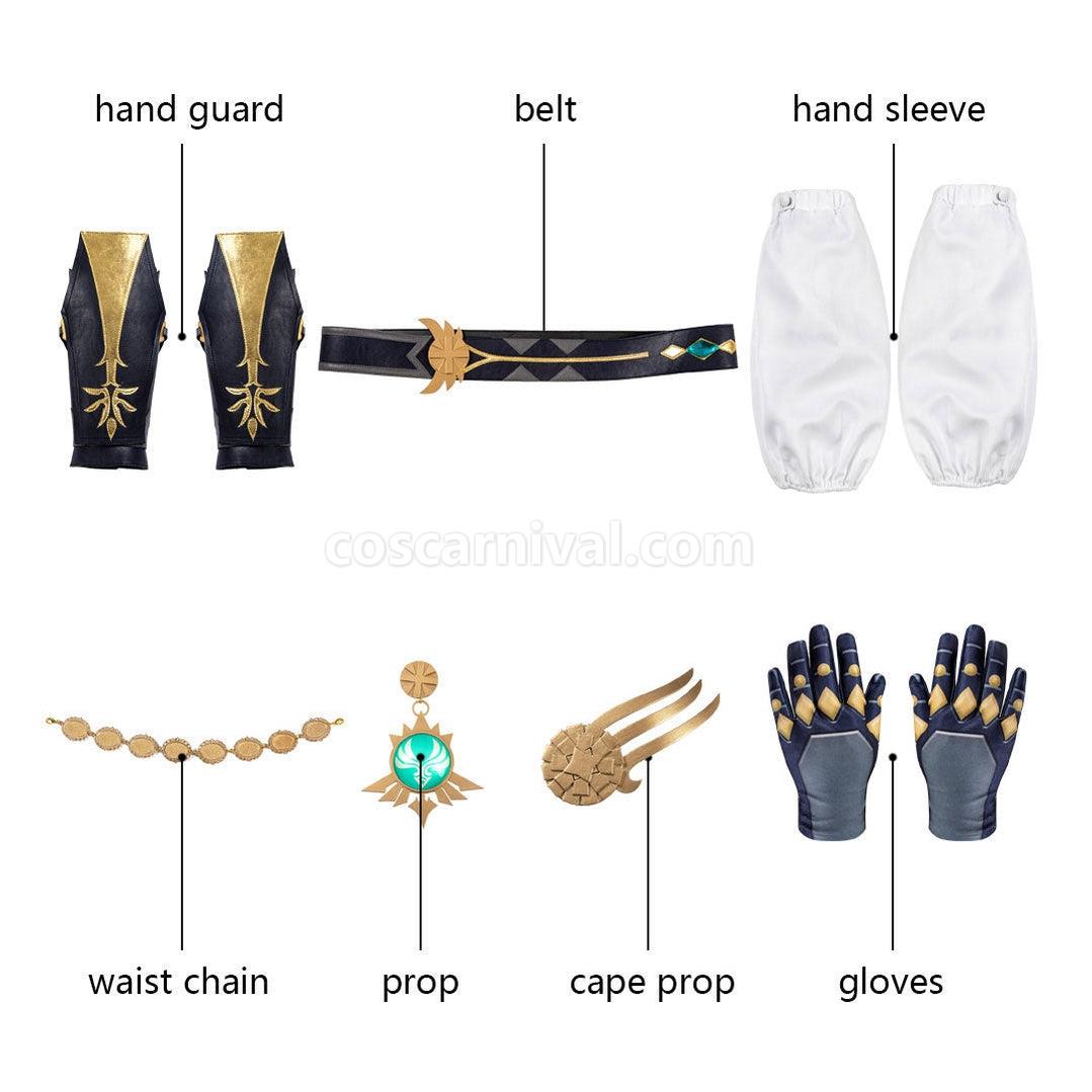 Genshin Impact Jean Fullset Cosplay Costumes coscarnival011112579