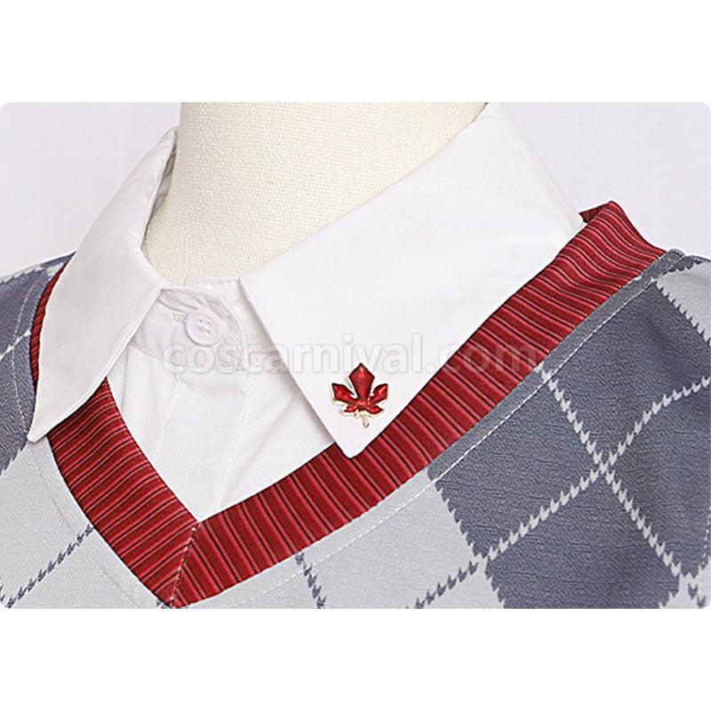 Genshin Impact Kaedehara Kazuha Uniform Cosplay Costumes coscarnival01112322