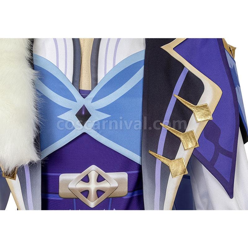 Genshin Impact Kaeya Alberich Fullsuit Cosplay Costumes coscarnival011111539