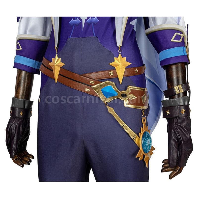 Genshin Impact Kaeya Alberich Fullsuit Cosplay Costumes coscarnival011111558