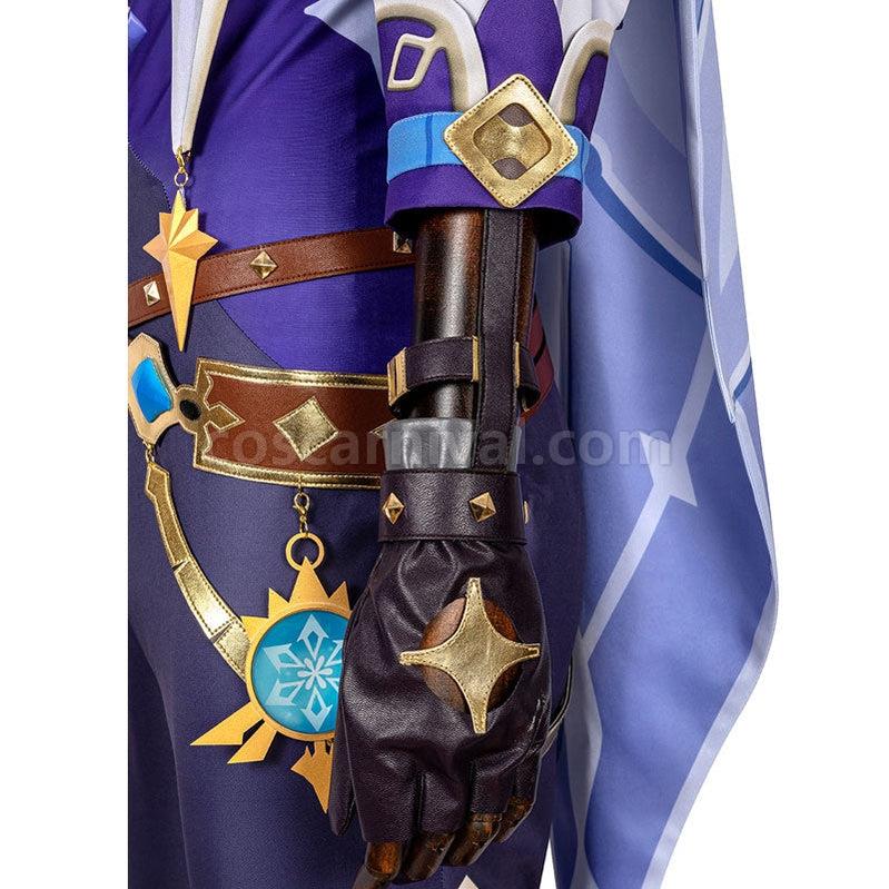 Genshin Impact Kaeya Alberich Fullsuit Cosplay Costumes coscarnival011111567