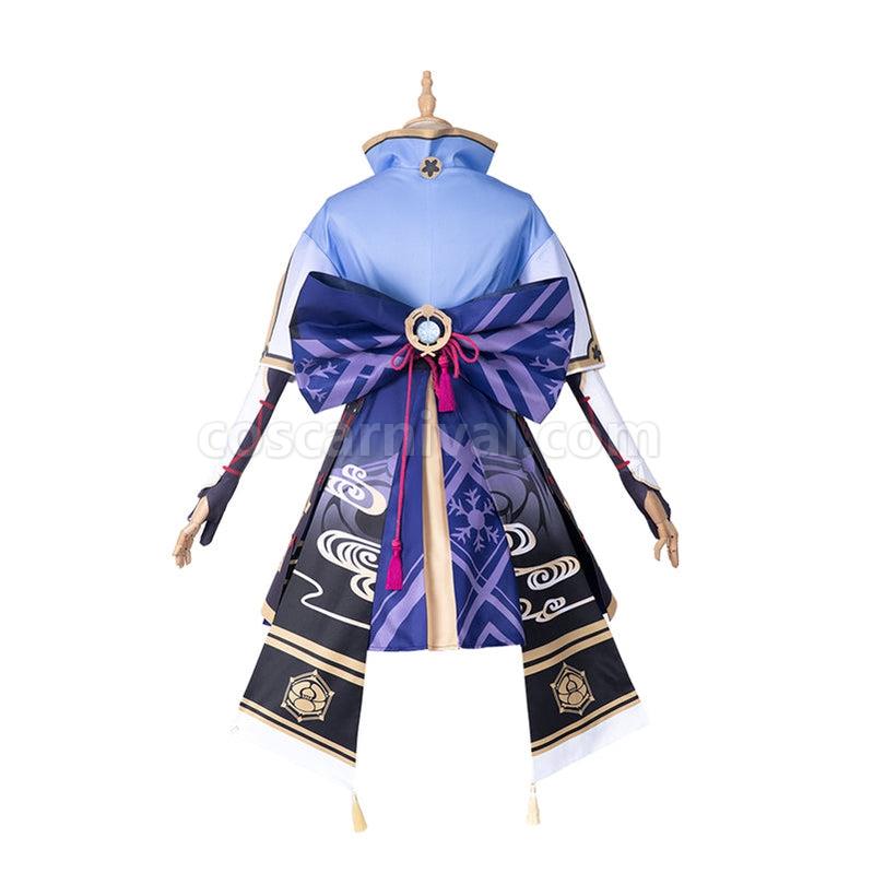 Genshin Impact Kamisato Ayaka Fullset Cosplay Costumes coscarnival011112532