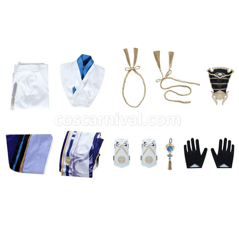Genshin Impact Kamisato Ayato Cosplay Costumes coscarnival01117080