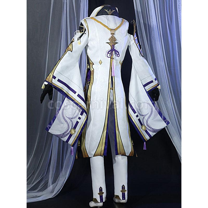 Genshin Impact Kamisato Ayato Fullset Cosplay Costumes coscarnival01117361