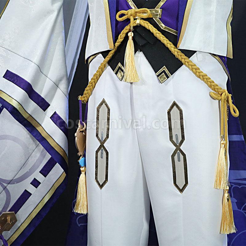 Genshin Impact Kamisato Ayato Fullset Cosplay Costumes coscarnival01117384