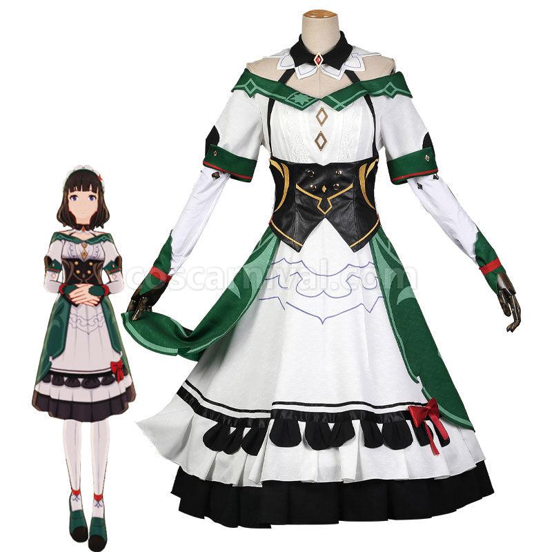 Genshin Impact Katheryne Cosplay Costumes coscarnival01114142