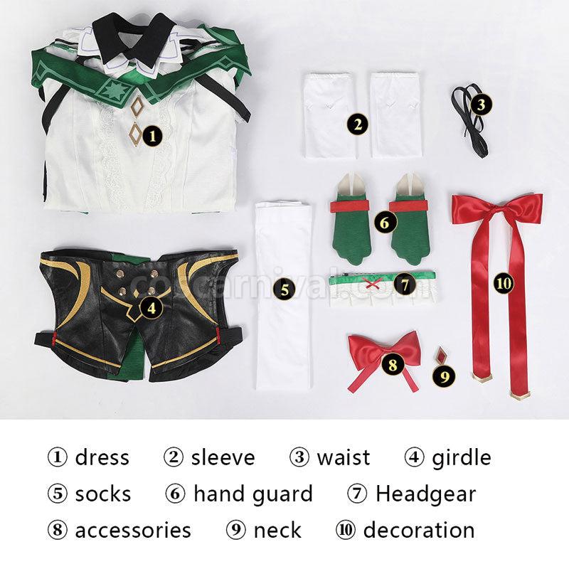 Genshin Impact Katheryne Cosplay Costumes coscarnival01114165