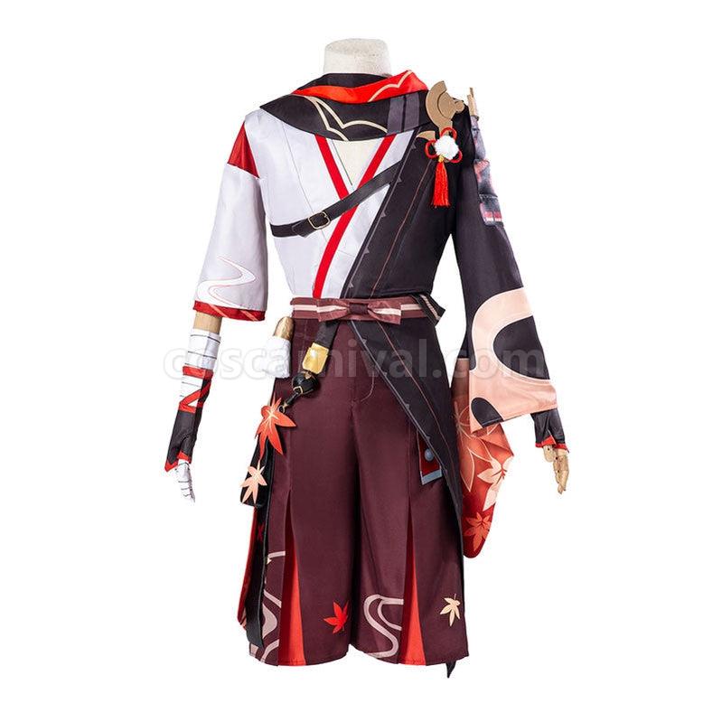 Genshin Impact Kazuha Fullsuit Cosplay Costumes coscarnival011110973