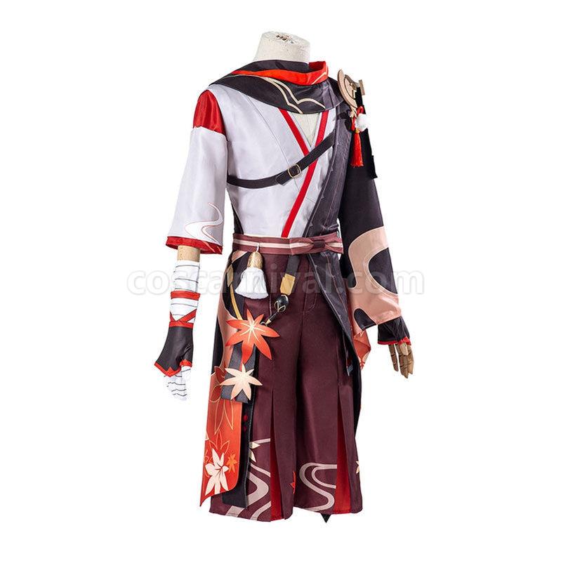 Genshin Impact Kazuha Fullsuit Cosplay Costumes coscarnival011110982