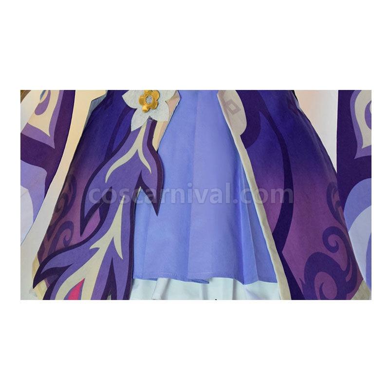 Genshin Impact Keqing Fullset Cosplay Costumes coscarnival011113850