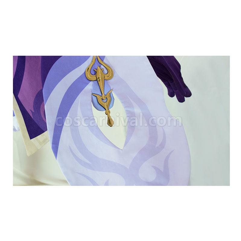 Genshin Impact Keqing Fullset Cosplay Costumes coscarnival011113859