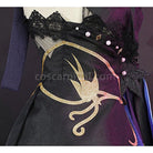 Genshin Impact Keqing Opulent Splendor Cosplay Costumes coscarnival01118257