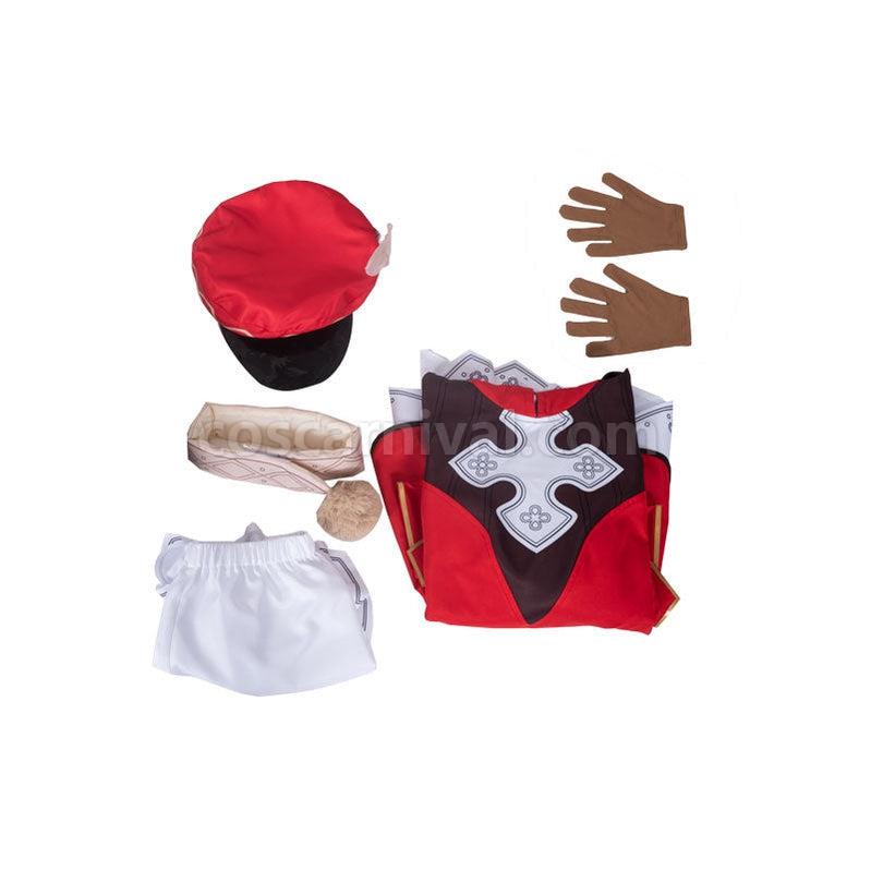 Genshin Impact Klee Fullset Cosplay Costumes coscarnival011112844