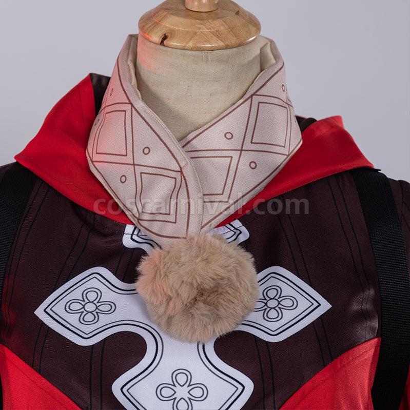 Genshin Impact Klee Fullset Cosplay Costumes coscarnival011112852