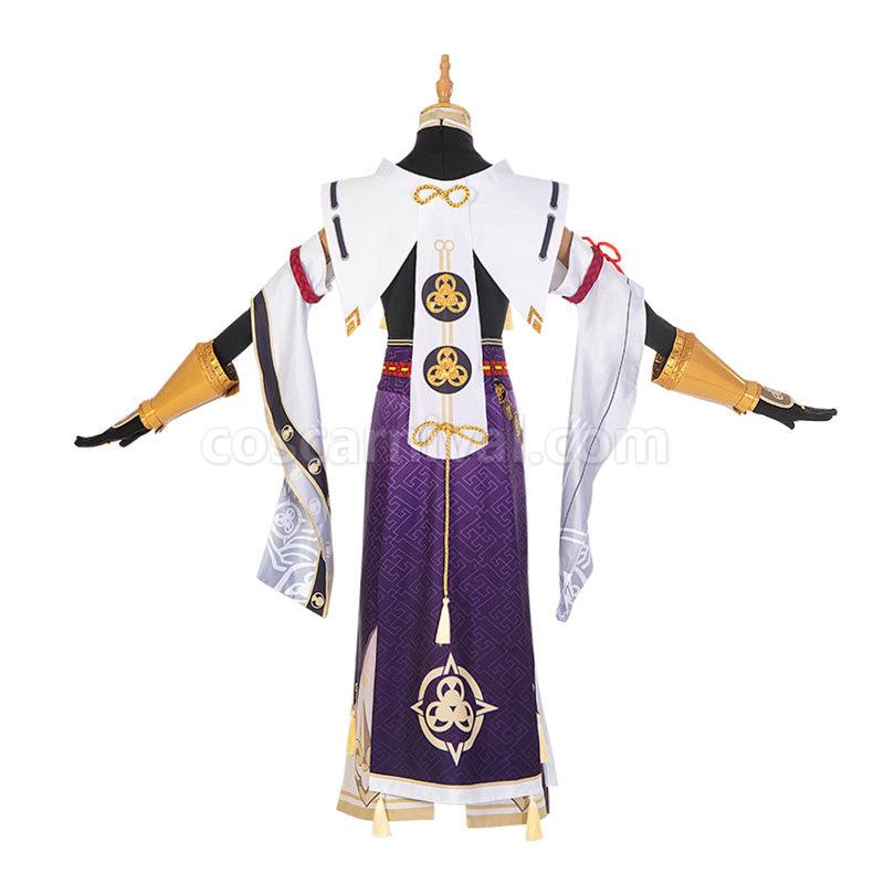 Genshin Impact Kujo Sara Fullset Cosplay Costumes coscarnival011110117