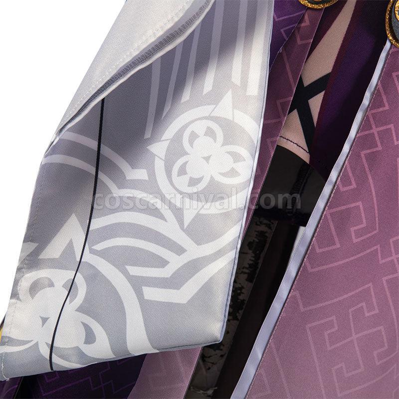 Genshin Impact Kujo Sara Fullset Cosplay Costumes coscarnival011110157