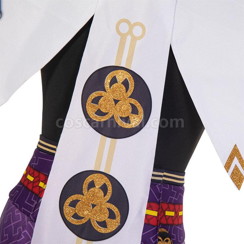 Genshin Impact Kujo Sara Fullset Cosplay Costumes coscarnival011110166