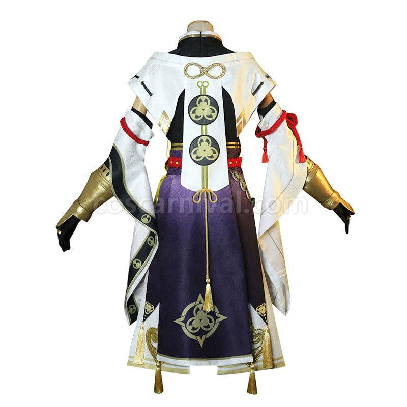 Genshin Impact Kujo Sara Fullset Cosplay Costumes coscarnival011110274