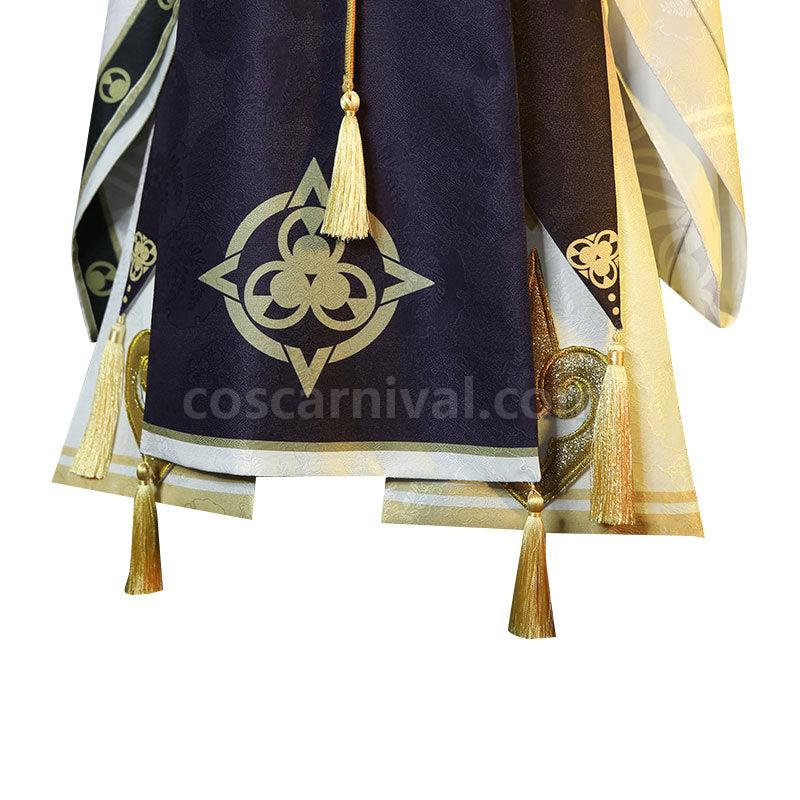 Genshin Impact Kujo Sara Fullset Cosplay Costumes coscarnival011110329