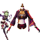 Genshin Impact Kuki Shinobu Cosplay Costumes coscarnival01115725