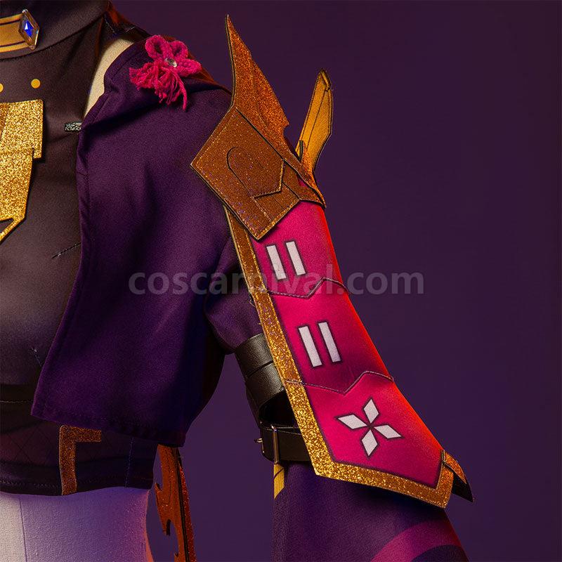 Genshin Impact Kuki Shinobu Cosplay Costumes coscarnival01115787