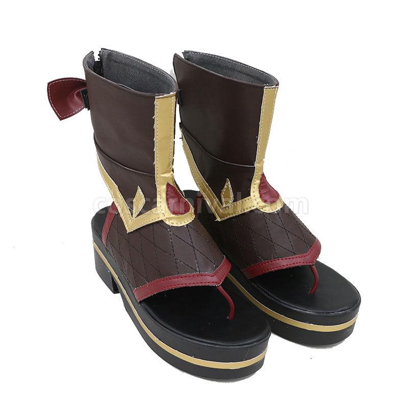 Genshin Impact Kuki Shinobu Cosplay Shoes coscarnival01112205