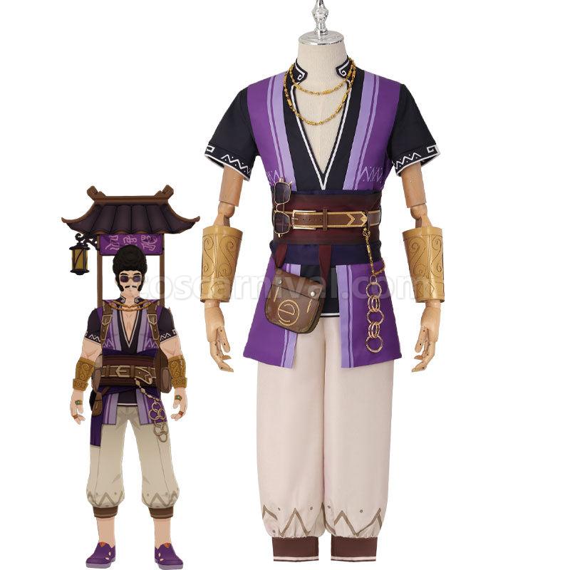 Genshin Impact Liben Cosplay Costumes coscarnival01113832