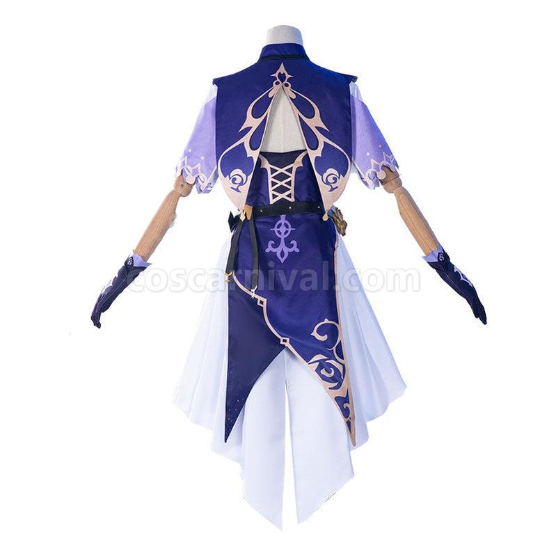 Genshin Impact Lisa Minci Fullset Cosplay Costumes coscarnival011112696