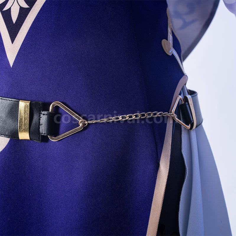 Genshin Impact Lisa Minci Fullset Cosplay Costumes coscarnival011112746