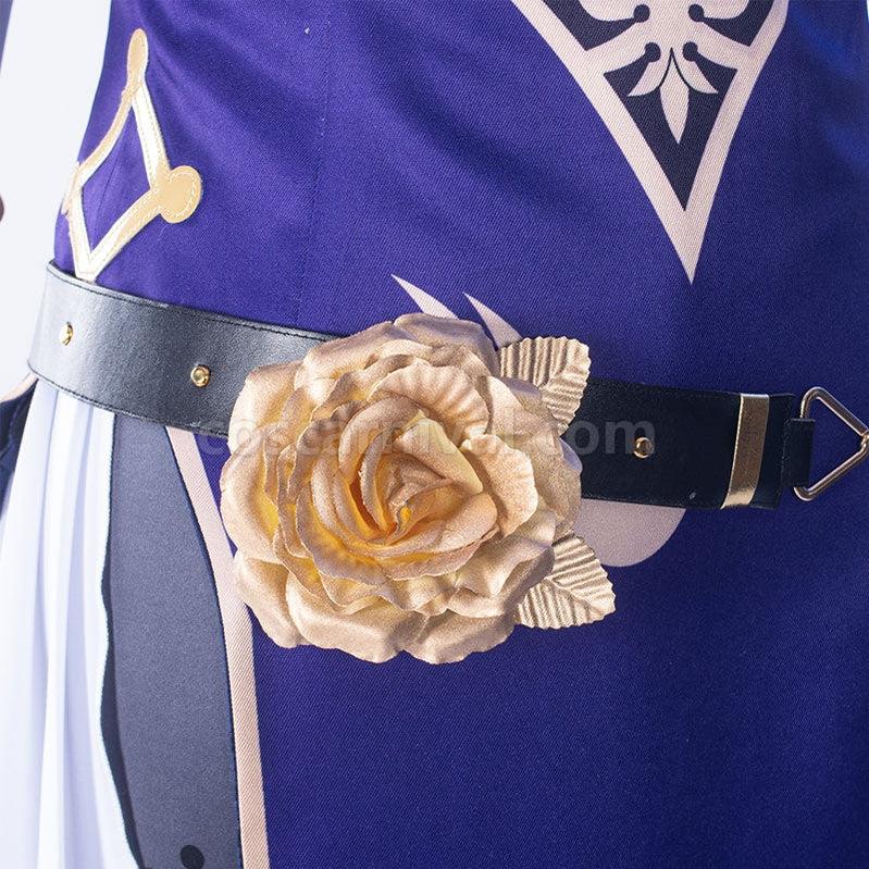 Genshin Impact Lisa Minci Fullset Cosplay Costumes coscarnival011112752