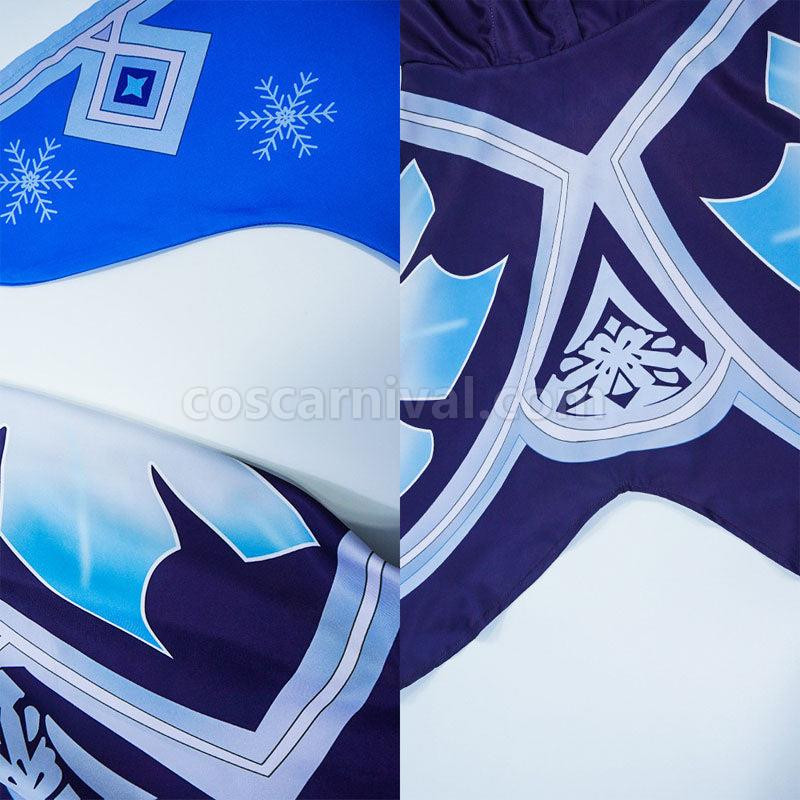 Genshin Impact Mago Del Abismo Cryo Hydro Cosplay Costumes coscarnival01115943