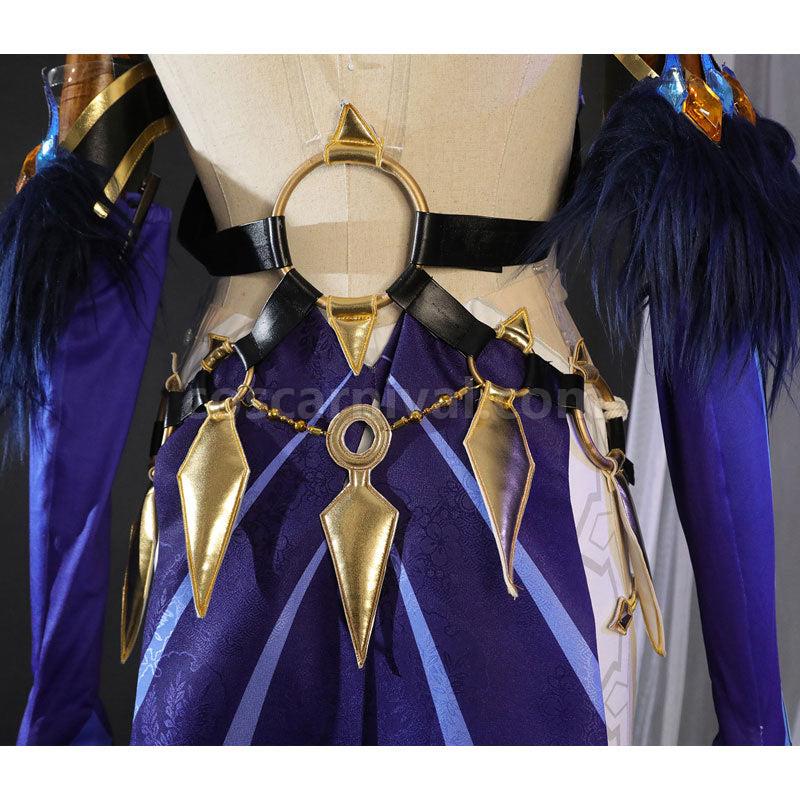 Genshin Impact Mirror Maiden Cosplay Costumes coscarnival01112659