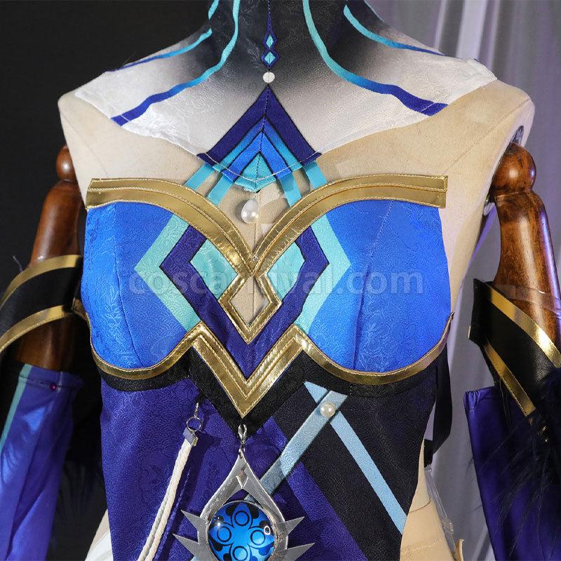 Genshin Impact Mirror Maiden Cosplay Costumes coscarnival01112669