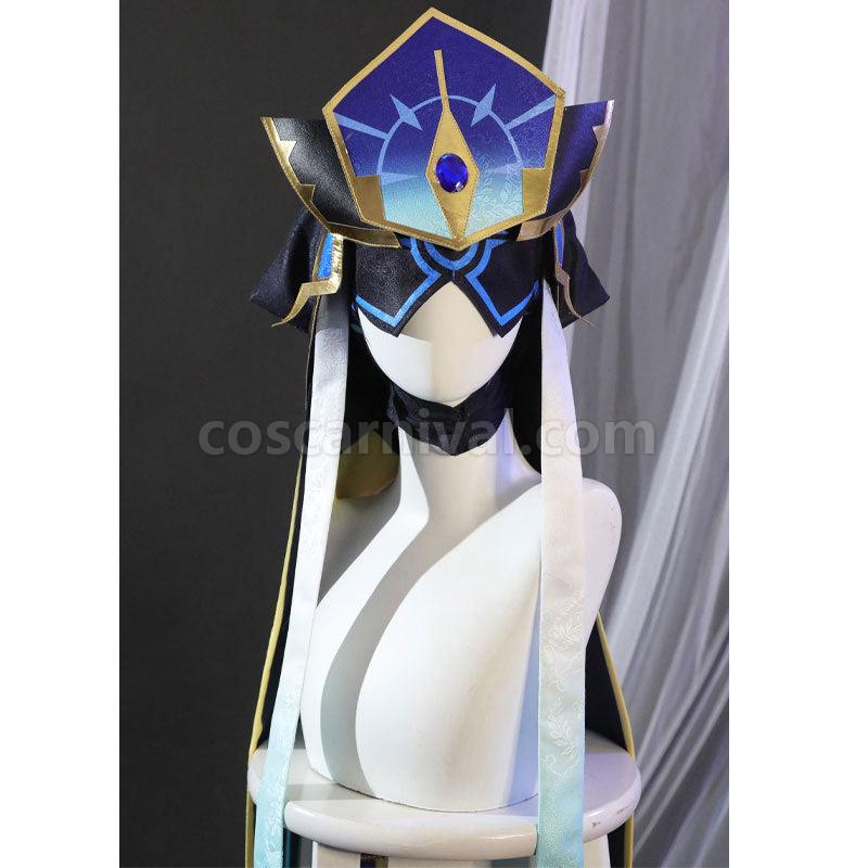 Genshin Impact Mirror Maiden Cosplay Costumes coscarnival01112686