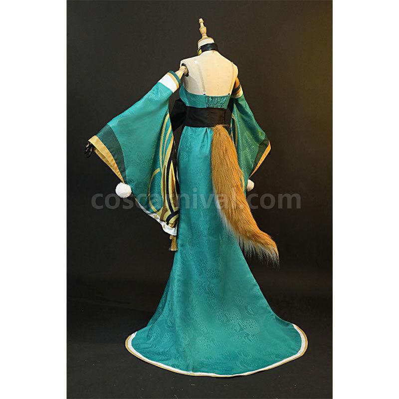 Genshin Impact Miss Hina Inugami Cosplay Costumes coscarnival01118428